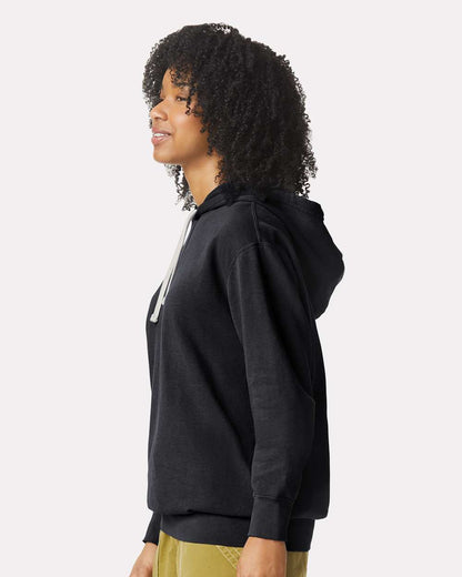 Unisex Garment-Dyed Lightweight Fleece Hooded Sweatshirt