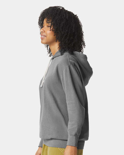 Unisex Garment-Dyed Lightweight Fleece Hooded Sweatshirt