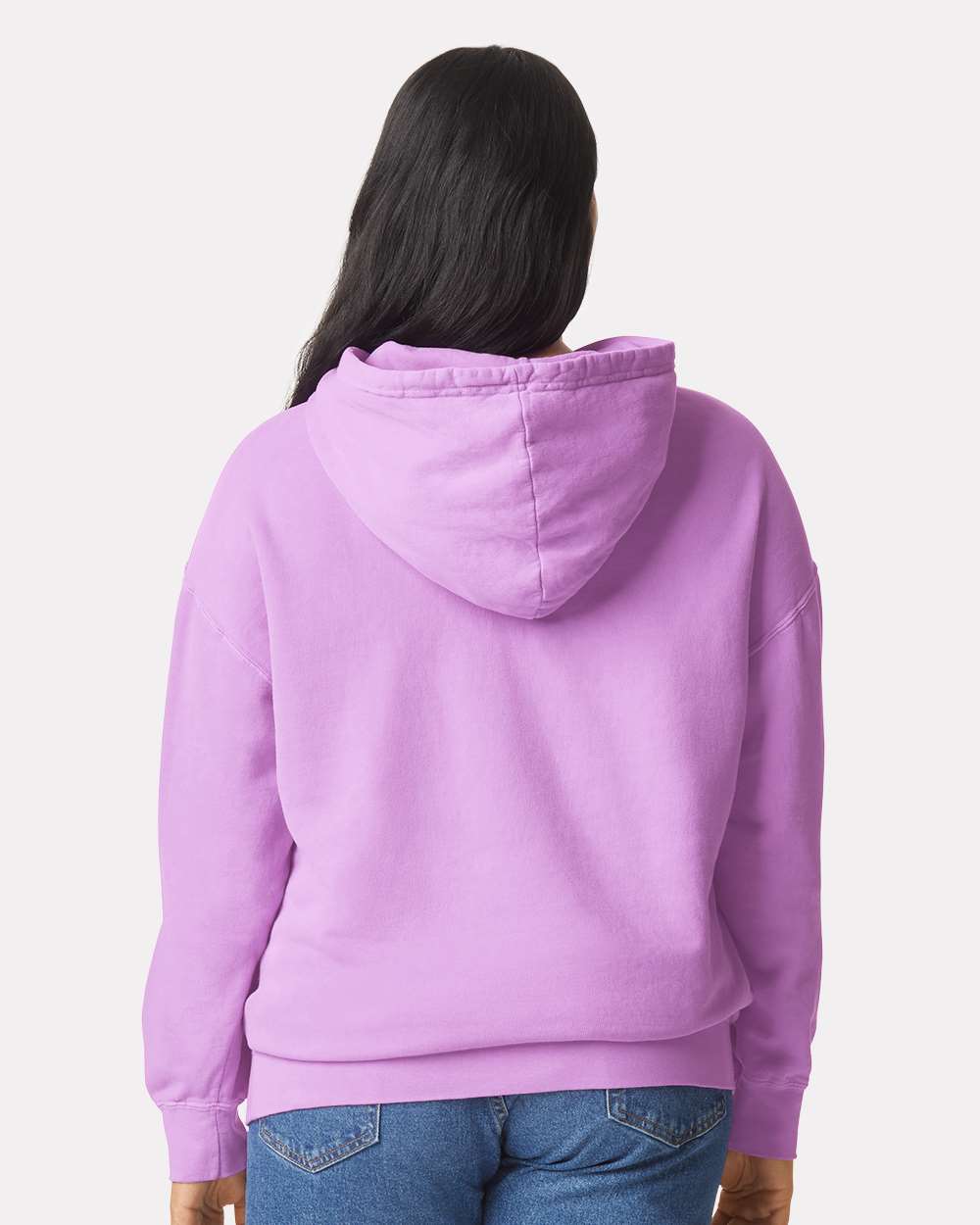 Unisex Garment-Dyed Lightweight Fleece Hooded Sweatshirt