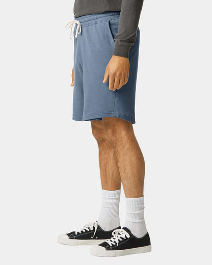 Unisex Garment-Dyed Lightweight Fleece Sweat Shorts