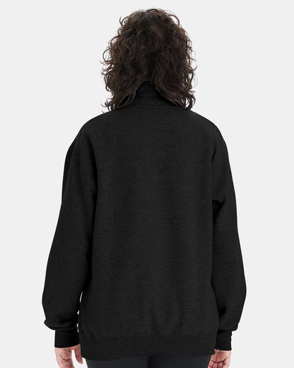 Unisex PowerblendÂ® Quarter-Zip Pullover