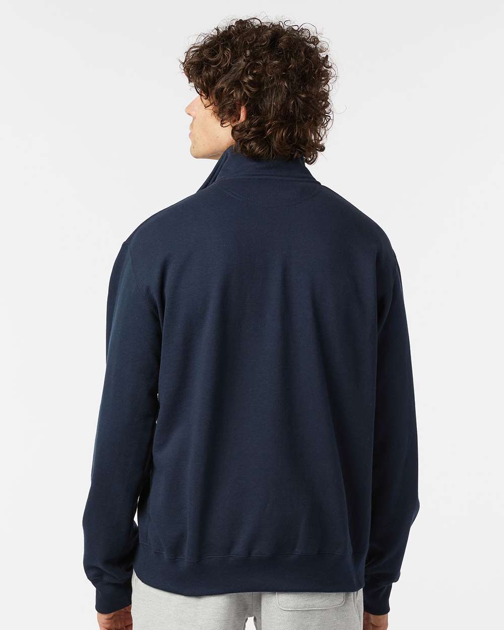 Unisex PowerblendÂ® Quarter-Zip Pullover