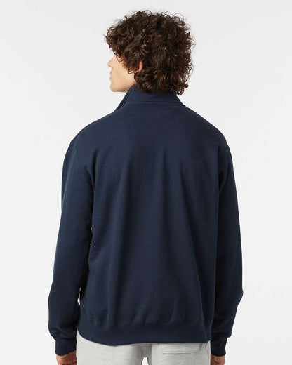 Unisex PowerblendÂ® Quarter-Zip Pullover