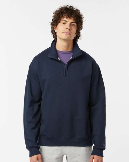 Unisex PowerblendÂ® Quarter-Zip Pullover