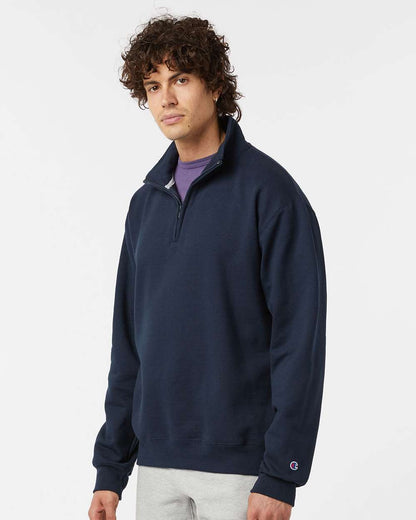 Unisex PowerblendÂ® Quarter-Zip Pullover