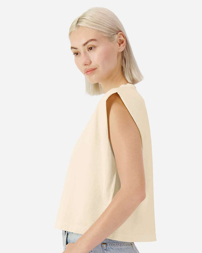 Women's Garment-Dyed Heavyweight Muscle Tee