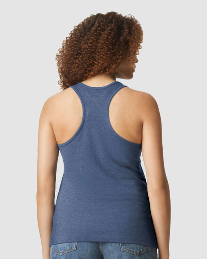 Women's SoftstyleÂ® CVC Racerback Tank Top