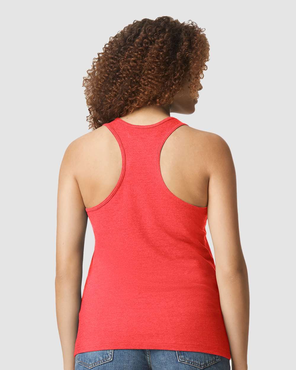 Women's SoftstyleÂ® CVC Racerback Tank Top