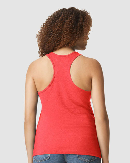 Women's SoftstyleÂ® CVC Racerback Tank Top