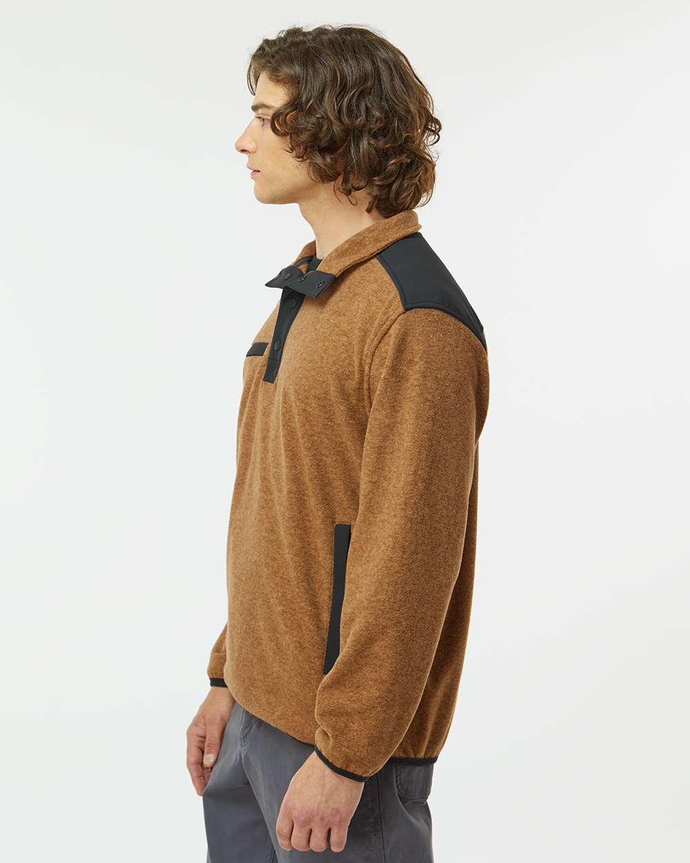 Men's Ranger Melange Fleece Pullover