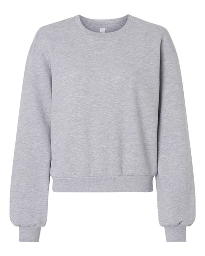 American Apparel RF494 ReFlex Women Fleece Crewneck Sweatshirt