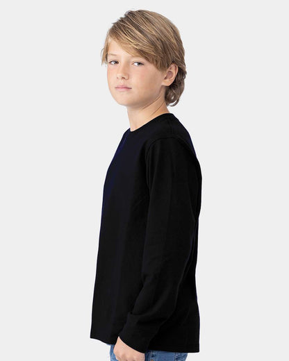 Youth Cotton Long Sleeve T-Shirt