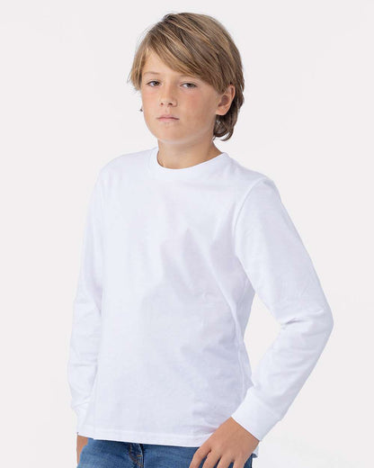 Youth Cotton Long Sleeve T-Shirt