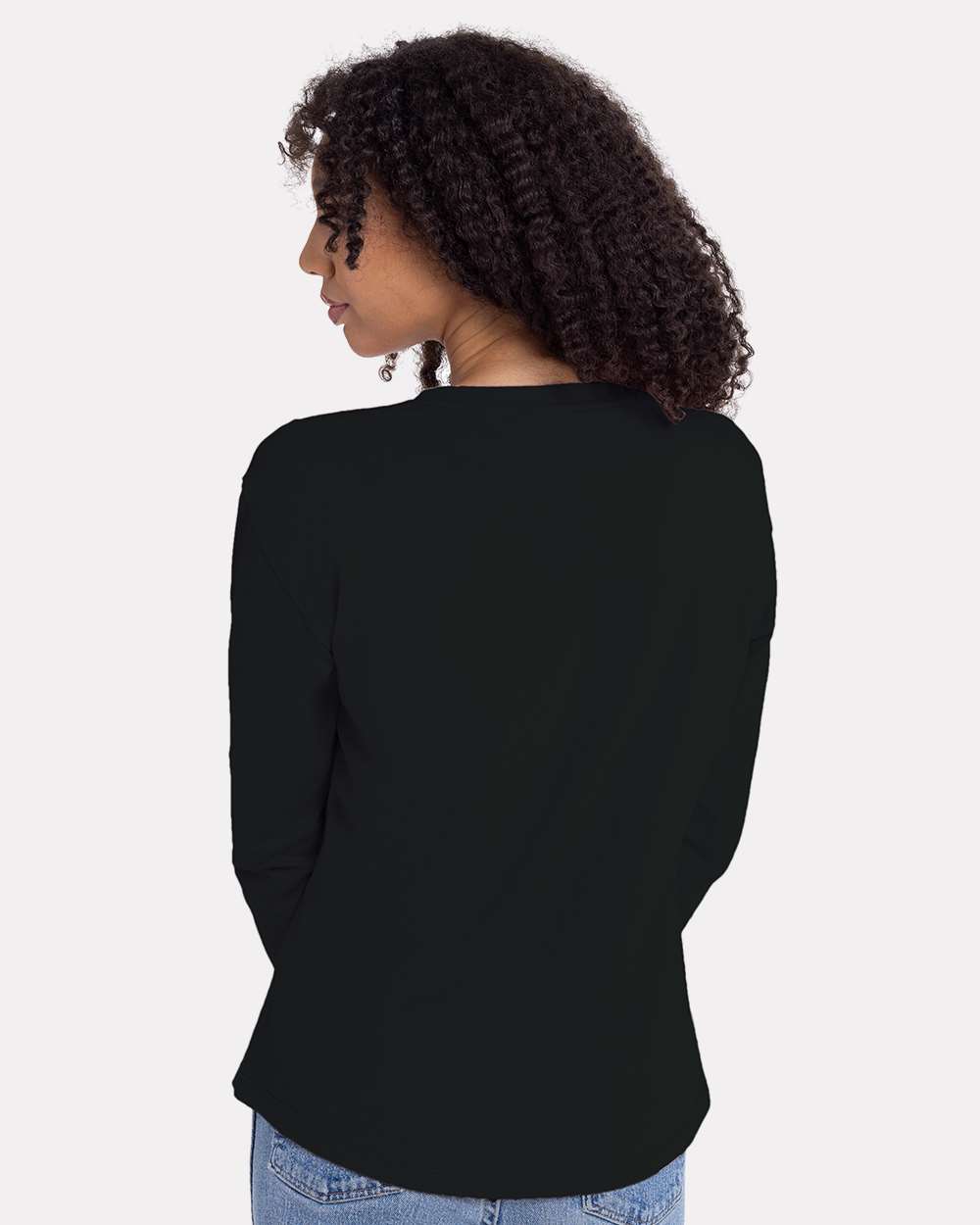 Women's Cotton Relaxed Long Sleeve T-Shirt