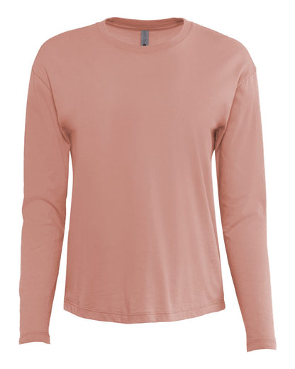 Next Level 3911 Women Cotton Relaxed Long Sleeve T-Shirt