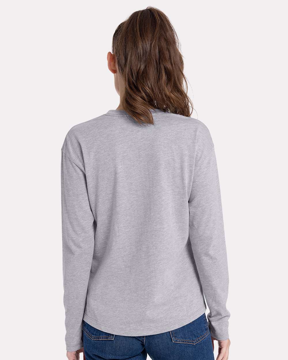 Women's Cotton Relaxed Long Sleeve T-Shirt