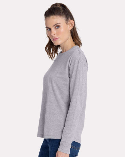 Women's Cotton Relaxed Long Sleeve T-Shirt