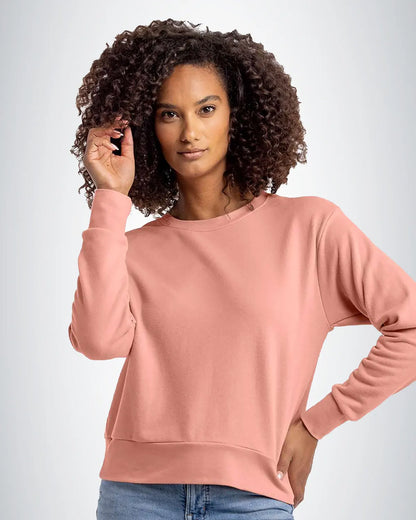 Next Level 9084 Women Laguna Sueded Sweatshirt