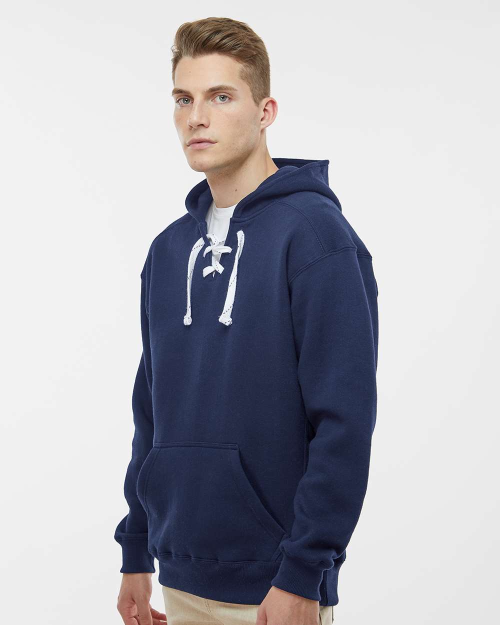 Men's Sport Lace Hooded Sweatshirt