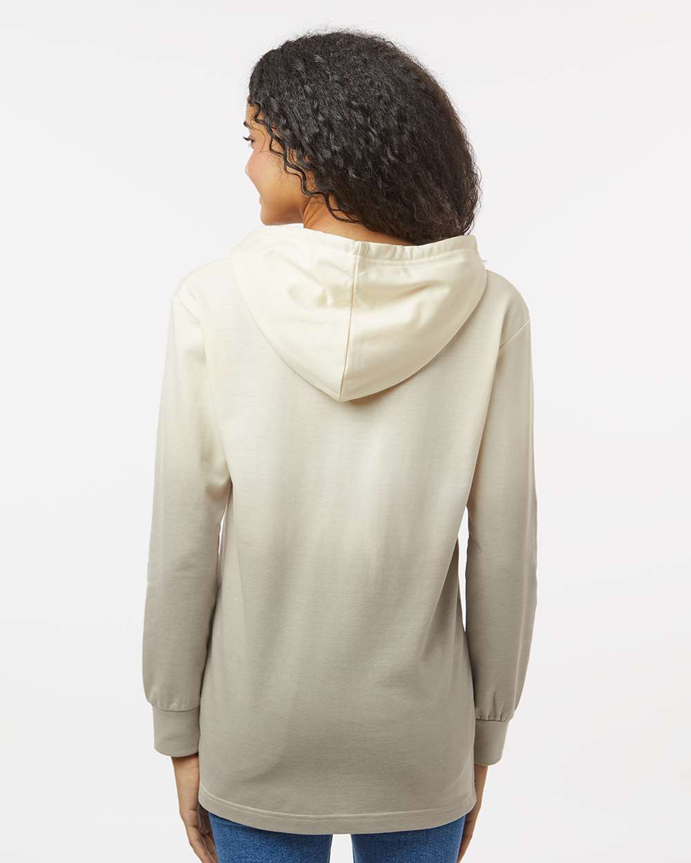 Women's French Terry OmbrÃ© Hooded Sweatshirt
