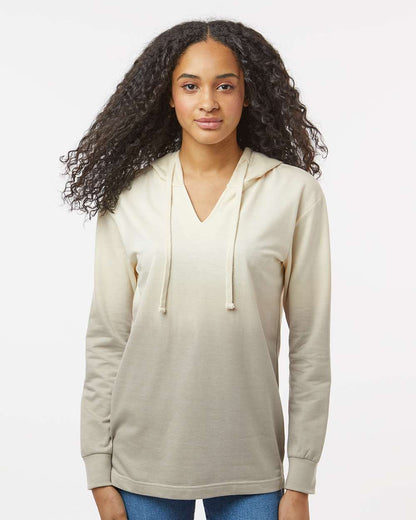 Women's French Terry OmbrÃ© Hooded Sweatshirt