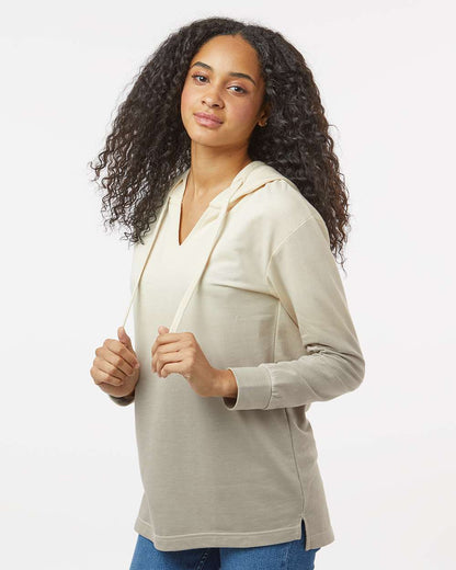 Women's French Terry OmbrÃ© Hooded Sweatshirt