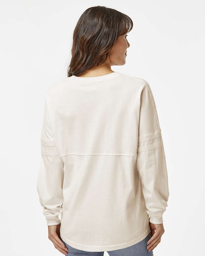 Women's Pom Pom Long Sleeve Jersey T-Shirt