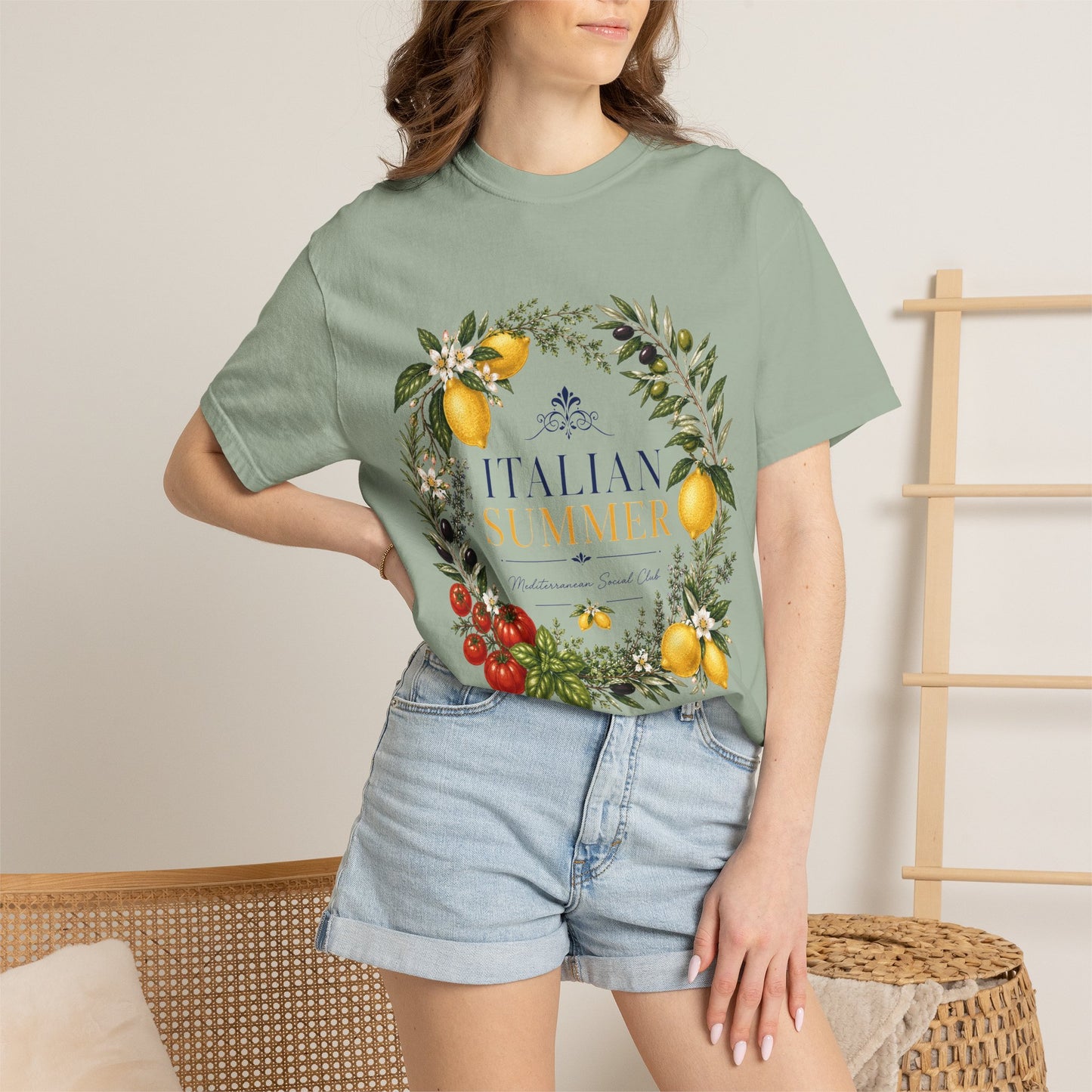 Italian Summer – Mediterranean Social Club | Premium Graphic Tee
