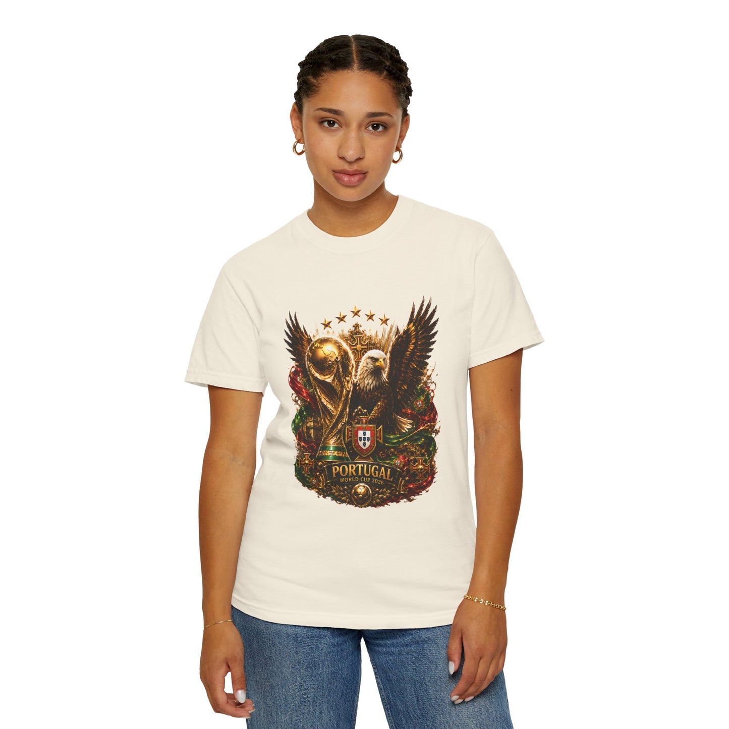 Portugal Football World Cup 2026 'Glória da Águia' Sovereign Crest | Premium Graphic Tee