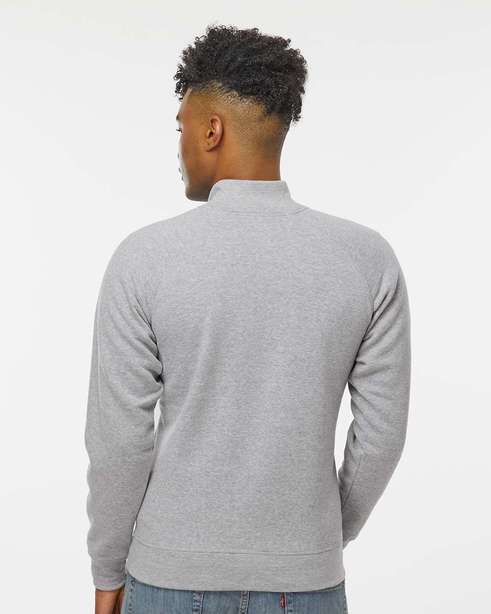 Men's Triblend Quarter-Zip Sweatshirt