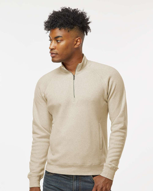 Men's Triblend Quarter-Zip Sweatshirt