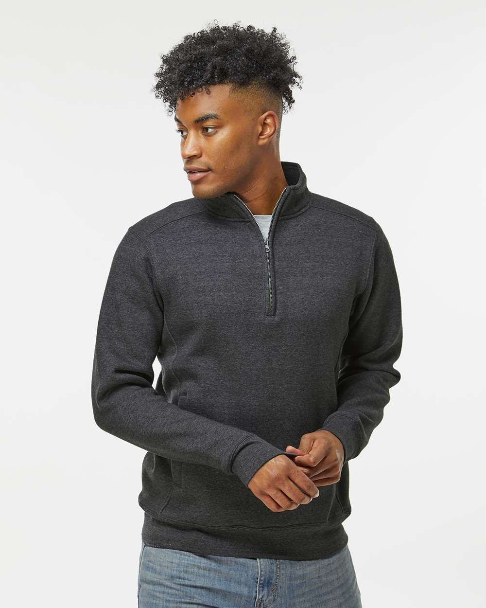 Unisex Heavyweight Fleece Quarter-Zip Sweatshirt
