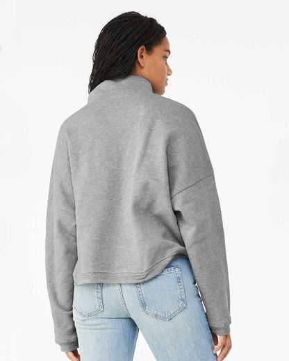 WomenÂ’s Sponge Fleece Half Zip Pullover