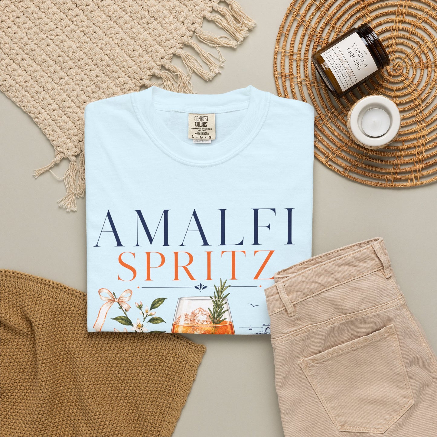 Amalfi Spritz – Golden Hour Club | Premium Summer Tee