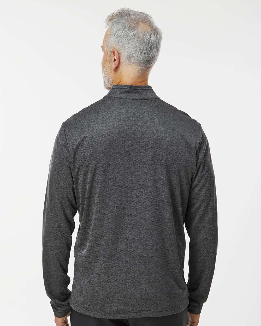 Men's Space Dyed Quarter-Zip Pullover