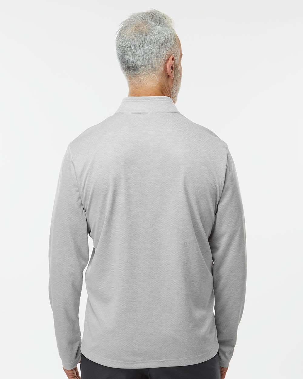 Men's Space Dyed Quarter-Zip Pullover