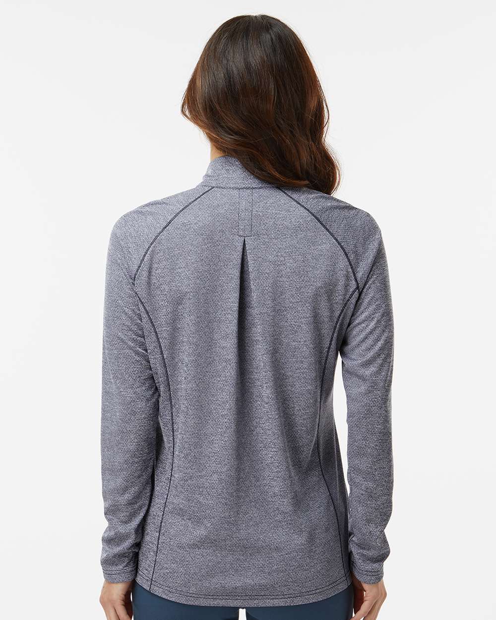 Women's Space Dyed Quarter-Zip Pullover