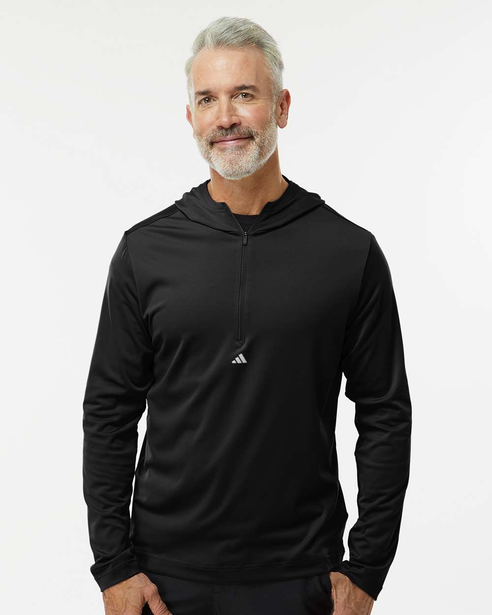 Men's Lightweight Quarter-Zip Hooded Pullover