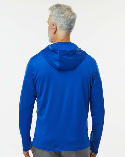 Men's Lightweight Quarter-Zip Hooded Pullover