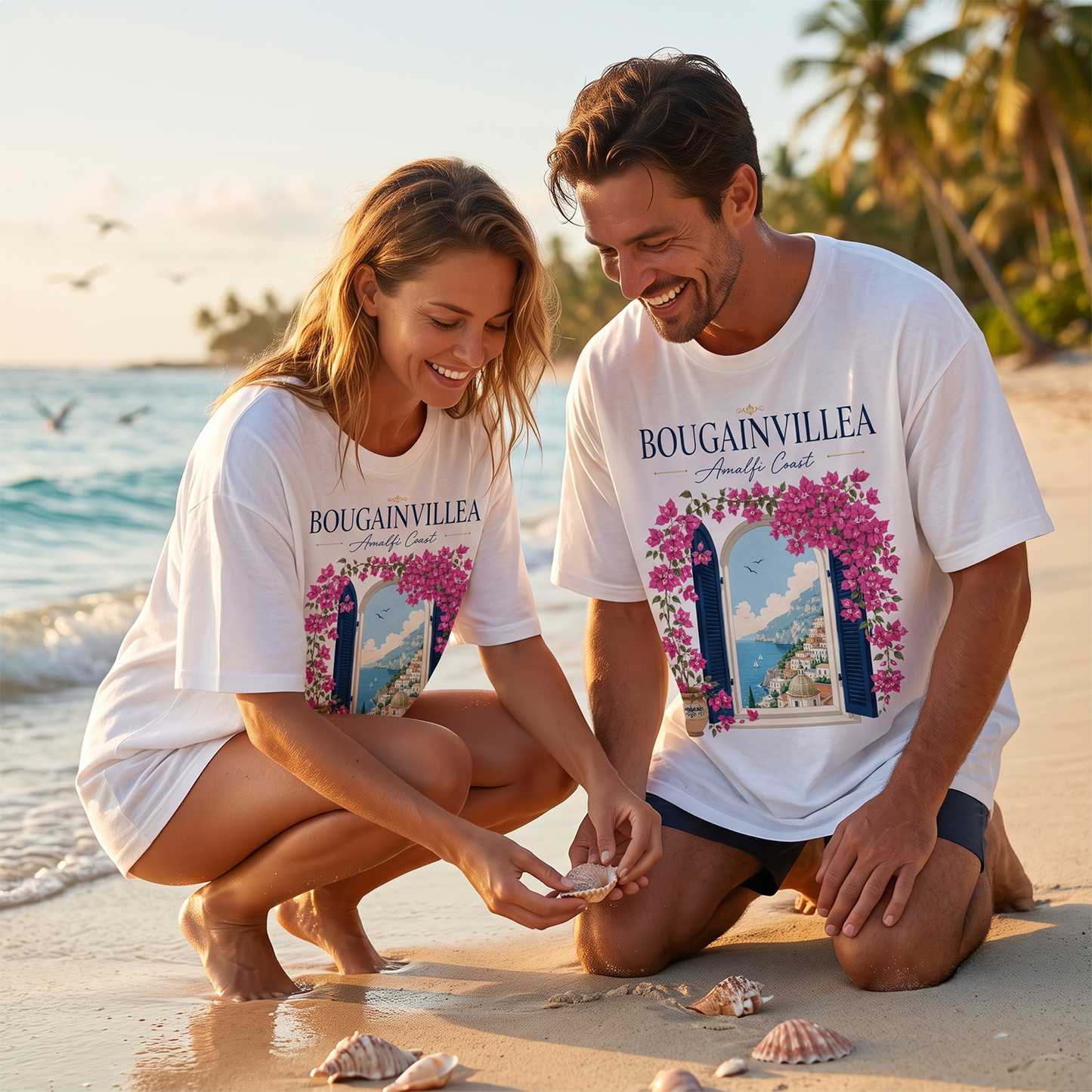 Bougainvillea – Amalfi Coast | Premium Graphic Tee