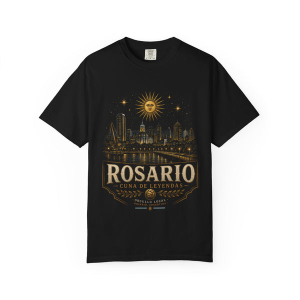 Rosario Argentina Cuna de Leyendas PNG | Vintage City Skyline Sol de Mayo Design | Argentina Pride Shirt