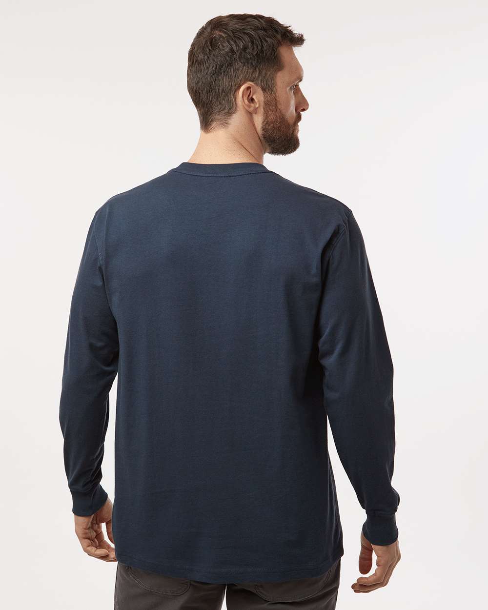 Men's Tall Traditional Heavyweight Long Sleeve T-Shirt