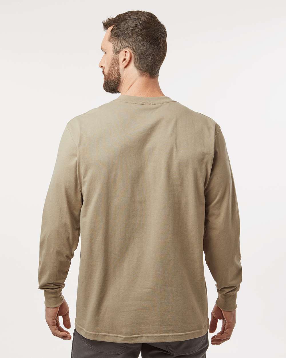 Men's Tall Traditional Heavyweight Long Sleeve T-Shirt