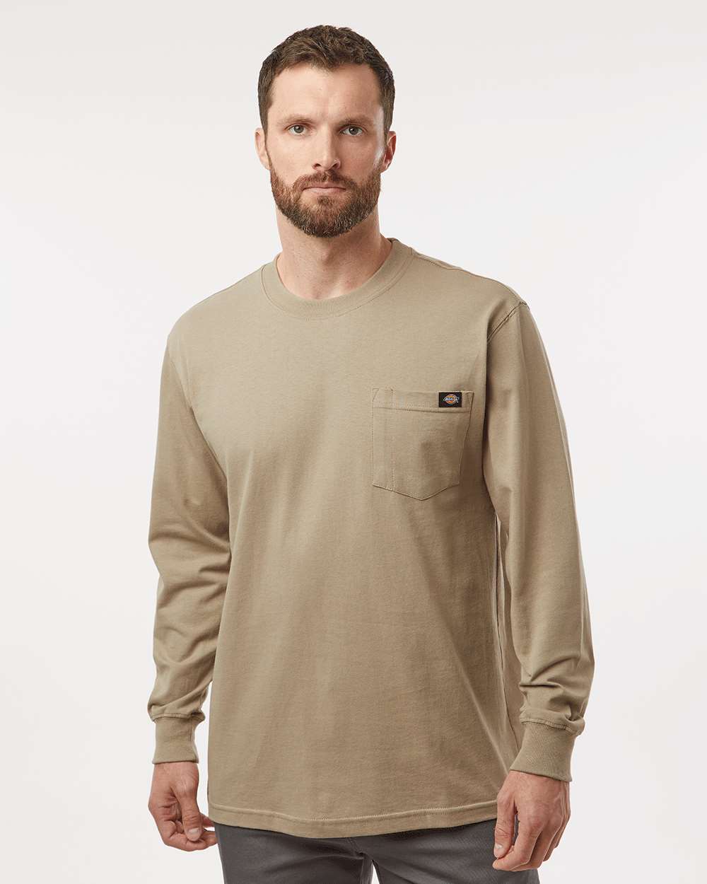Men's Tall Traditional Heavyweight Long Sleeve T-Shirt