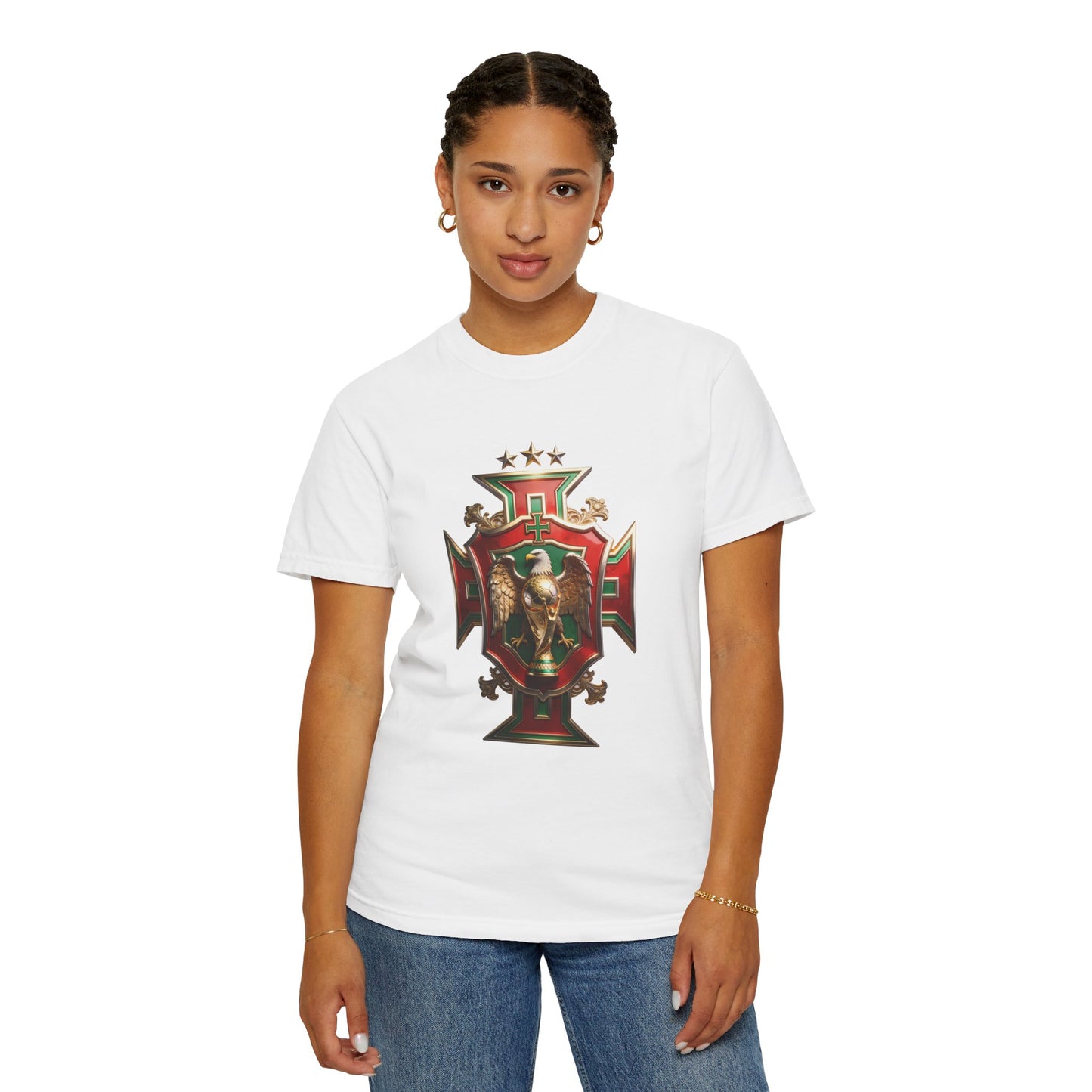 Portugal Football 'Brasão Real' Order of Christ Shield | Premium Graphic Tee