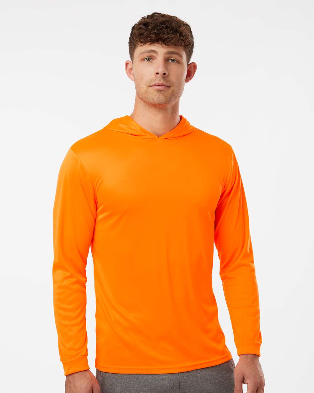 Unisex Bahama Performance Hooded Long Sleeve T-Shirt