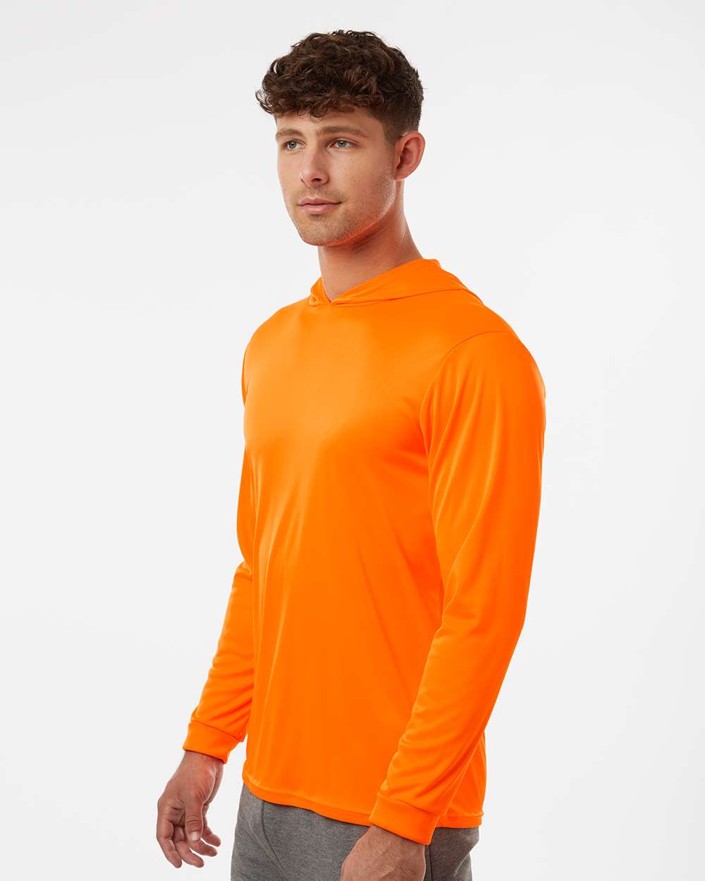 Unisex Bahama Performance Hooded Long Sleeve T-Shirt