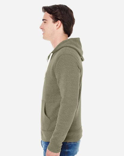 Men's Triblend Full-Zip Hooded Sweatshirt