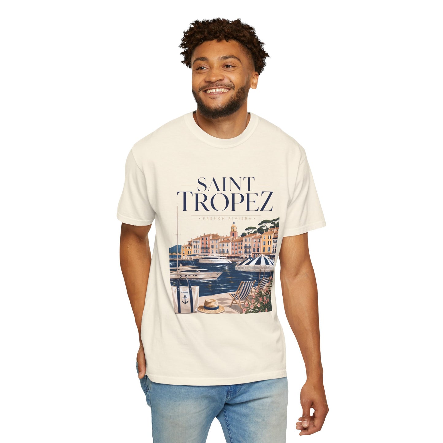 Saint Tropez – French Riviera | Premium Summer Tee