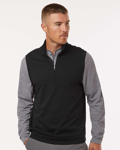 Men's Club Quarter-Zip Vest